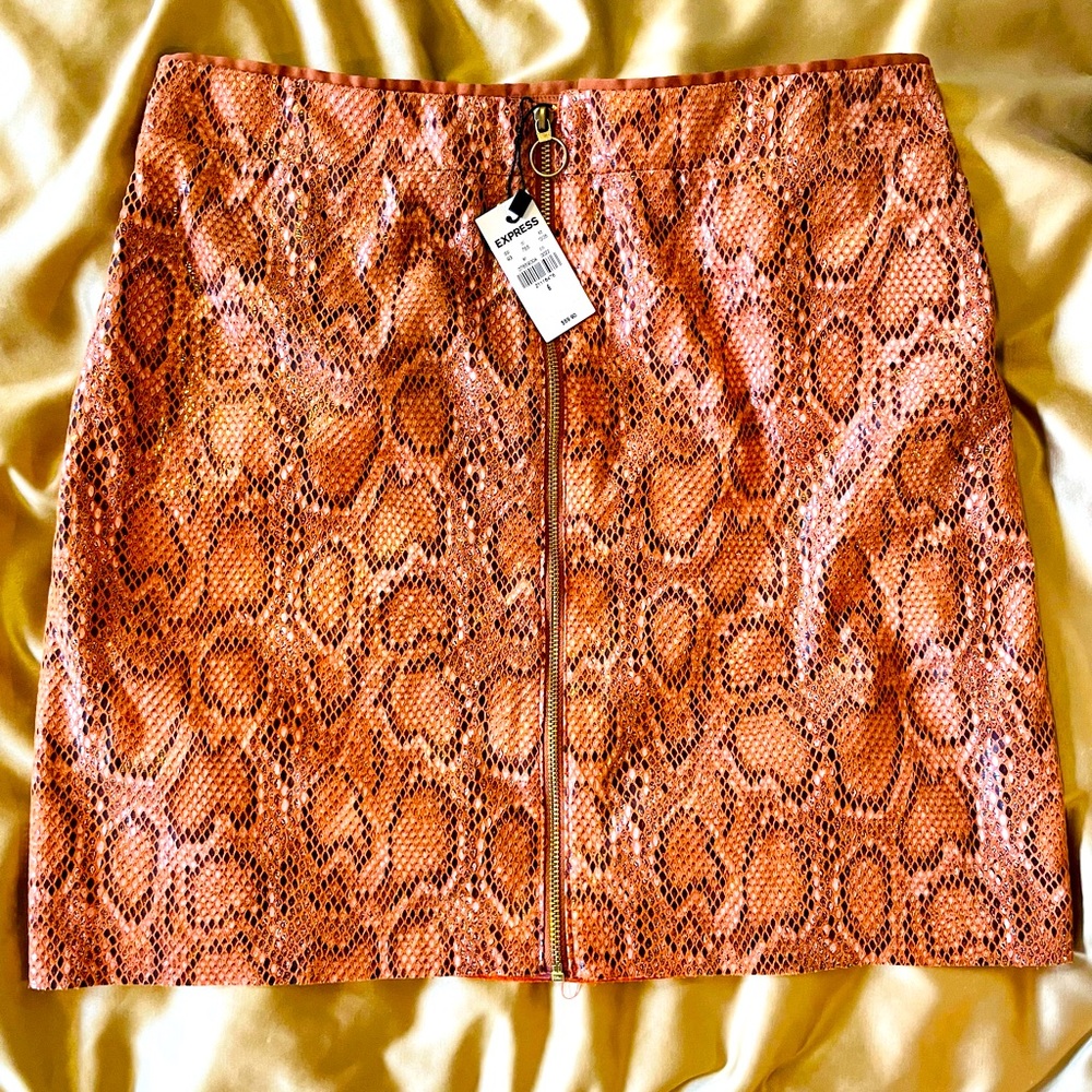 EXPRESS REPTILE MINI SKIRT